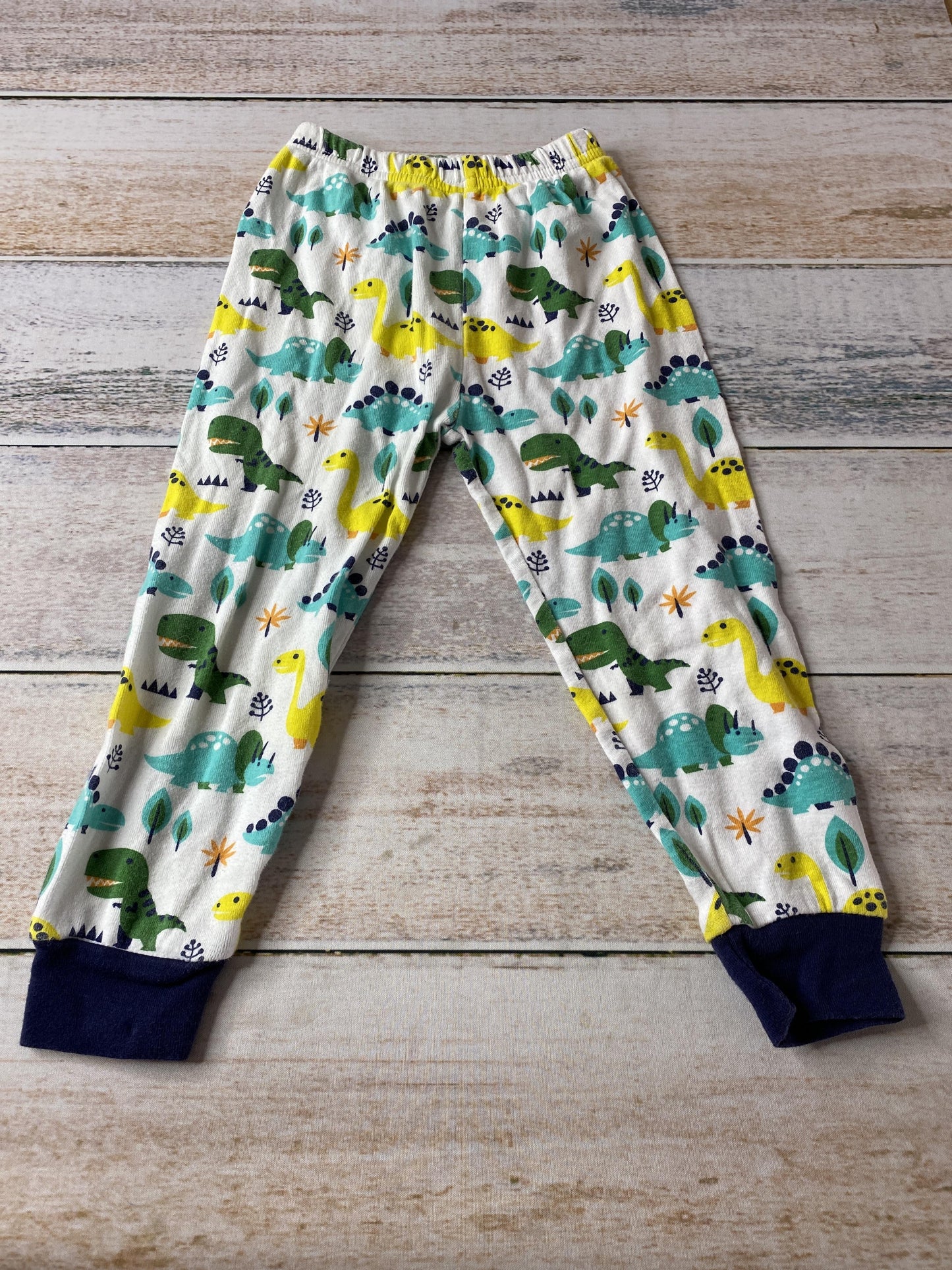Bebebear Boys White | Dinosaur Pajamas Size: 3T White | Dinosaur