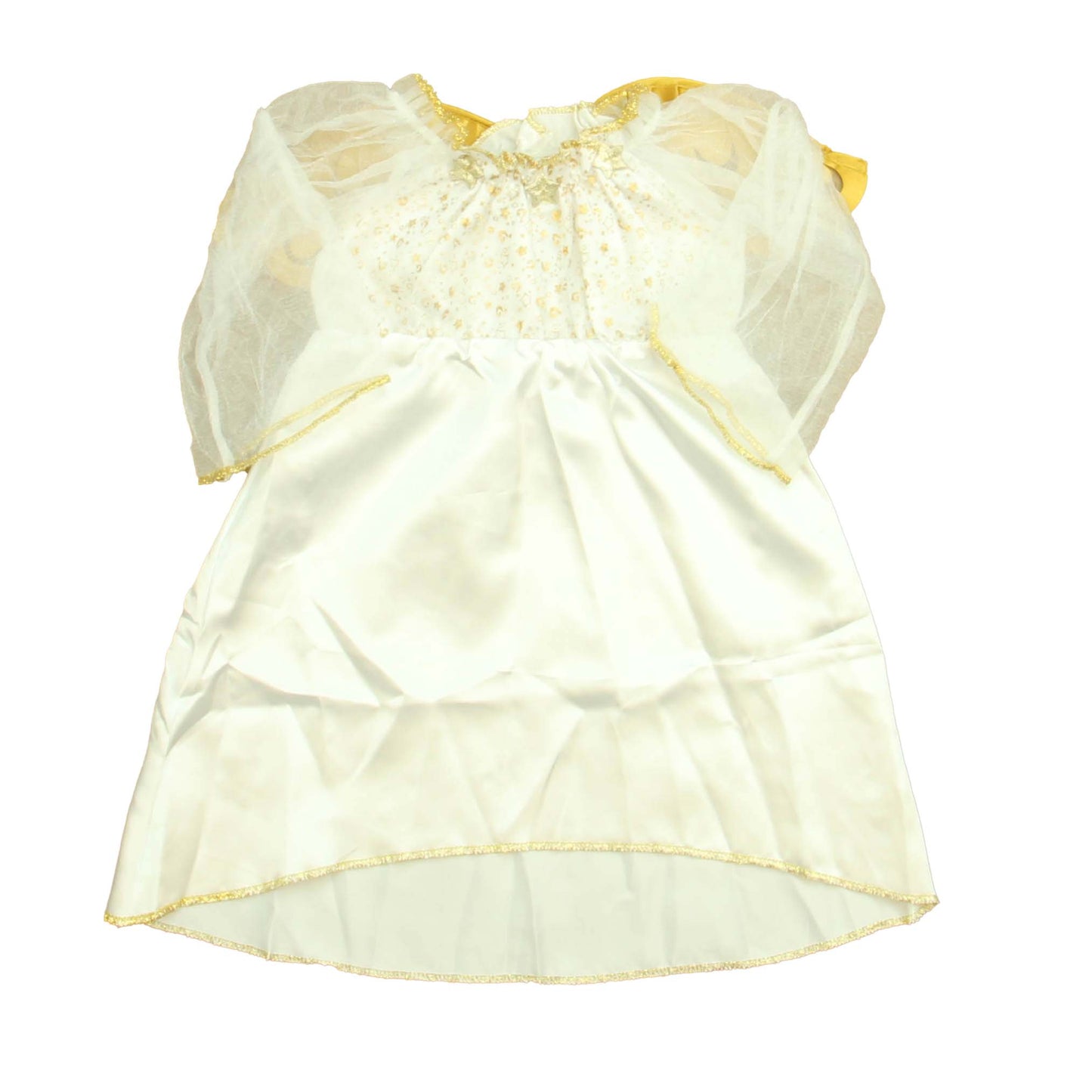 Tiny Treats Girls White | Gold Costume Size: 12-18 Months White | Gold