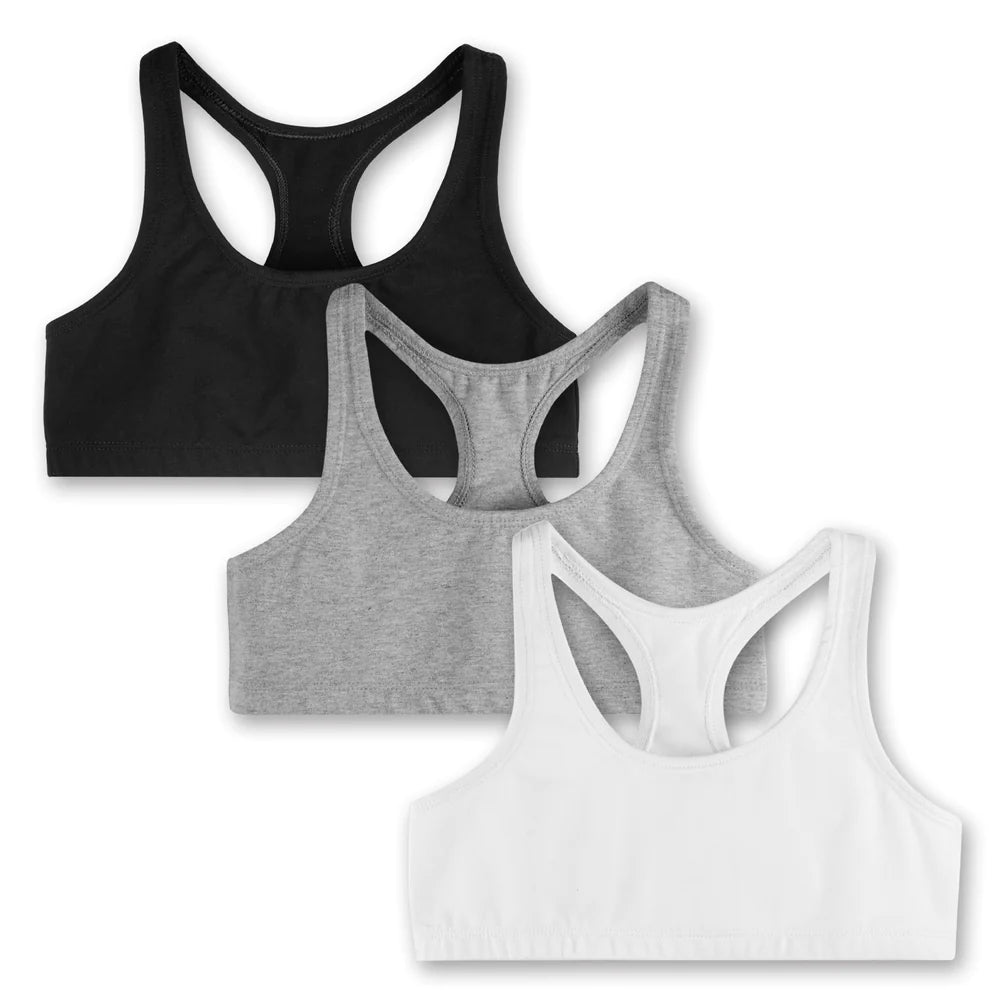 Mightly Girls White | Gray | Black Accessory Size: 6-14 Years White | Gray | Black