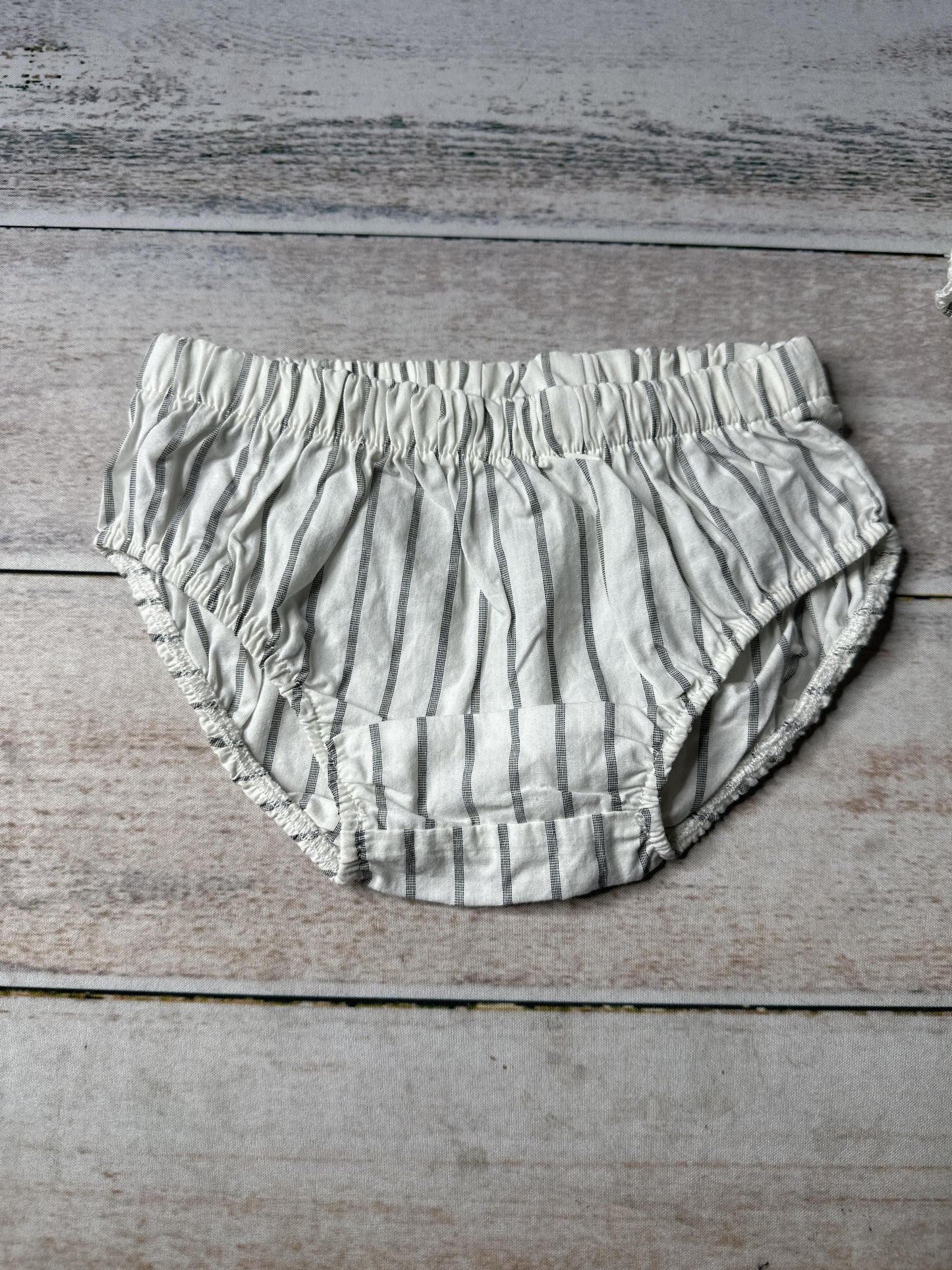 Rockets of Awesome Girls White | grey stripes Shirt Size: 12-18 months White | grey stripes