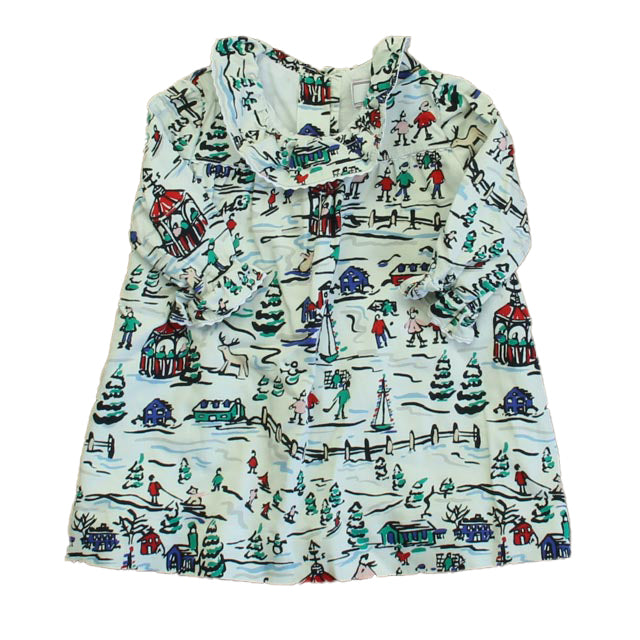 CPC Childrenswear Girls White Ice Skating Dress Size: 6-9 Months White Ice Skating