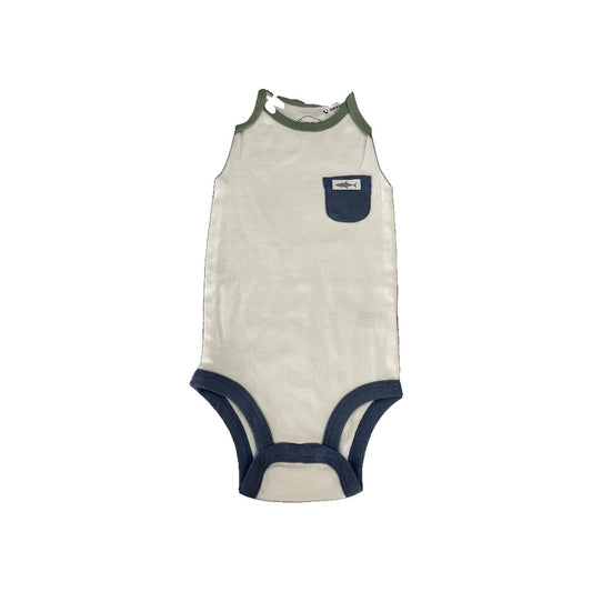 Lamaze Unisex White | Light Blue | light green Onesie Size: 12-18 months White | Light Blue | light green