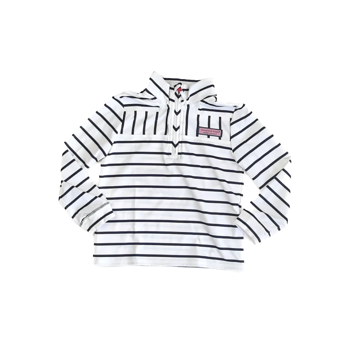 Vineyard Vines Boys White | Navy Sweatshirt Size: 3T White | Navy