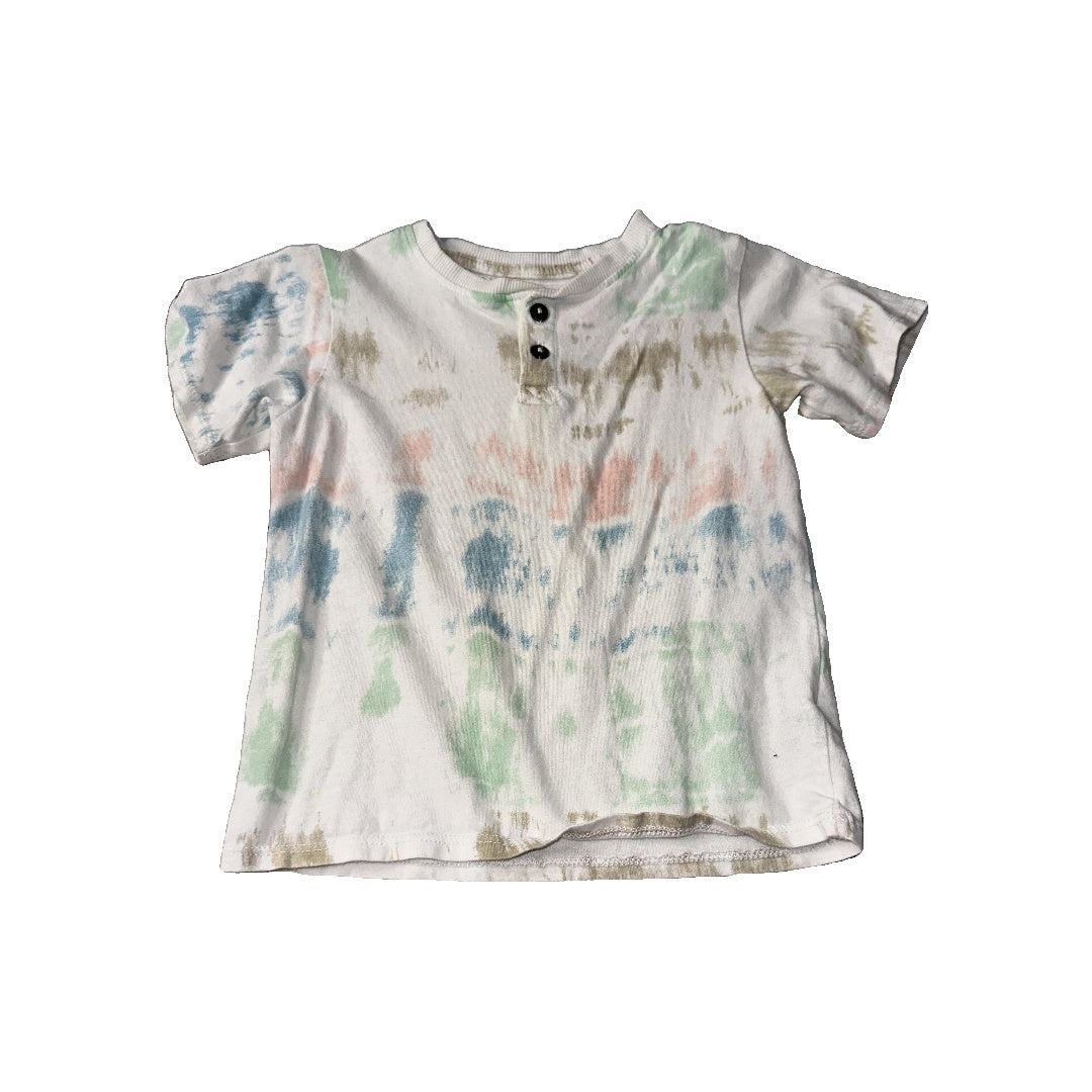 Art Class Boys White | pink | light green | Light Blue T-Shirt Size: 2T White | pink | light green | Light Blue
