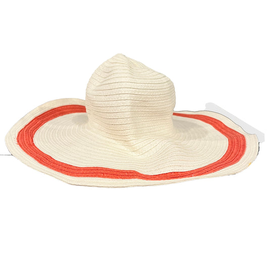 Janie and Jack Girls White | Pink Hat Size: 12-24 Months White | Pink
