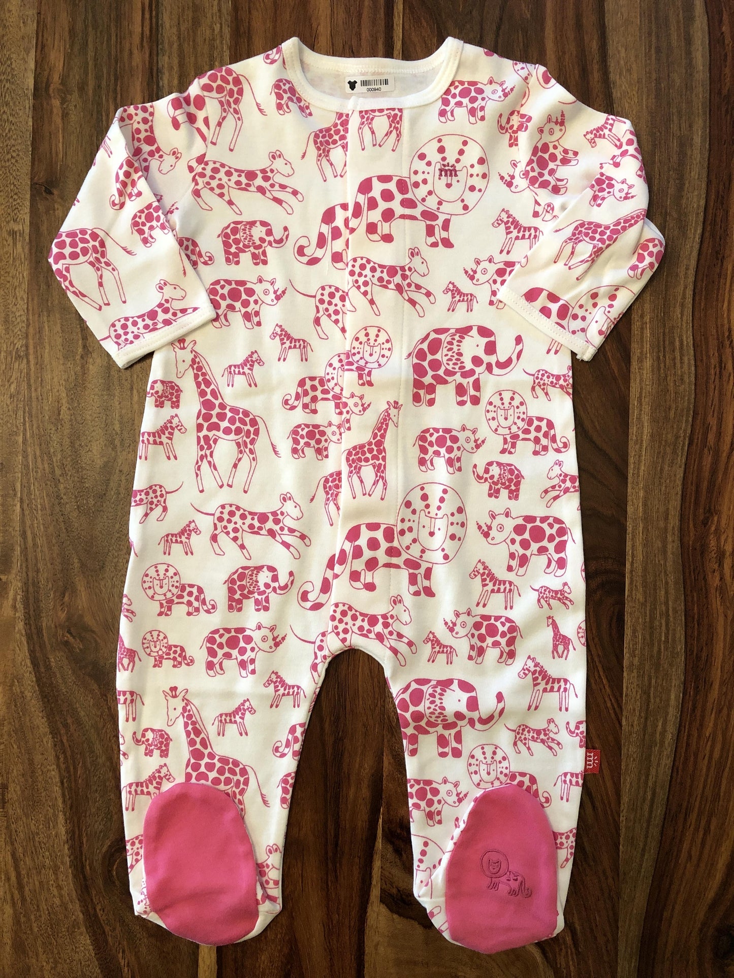 Magnetic Me Girls White | pink Pajamas Size: 3-6 months White | pink