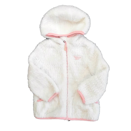 Reebok Girls White | Pink Fleece Size: 2T White | Pink