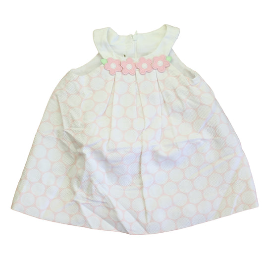 Florence Eiseman Girls White | Pink Dress Size: 18 Months White | Pink