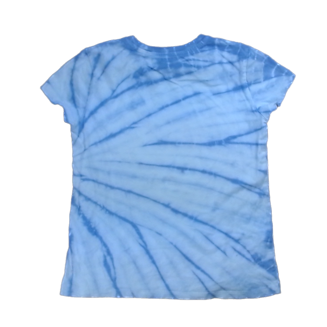 Rockets Of Awesome Girls White | Purple Tie-Dye | Pineapple Short Sleeve Shirt Size: 8 Years White | Purple Tie-Dye | Pineapple