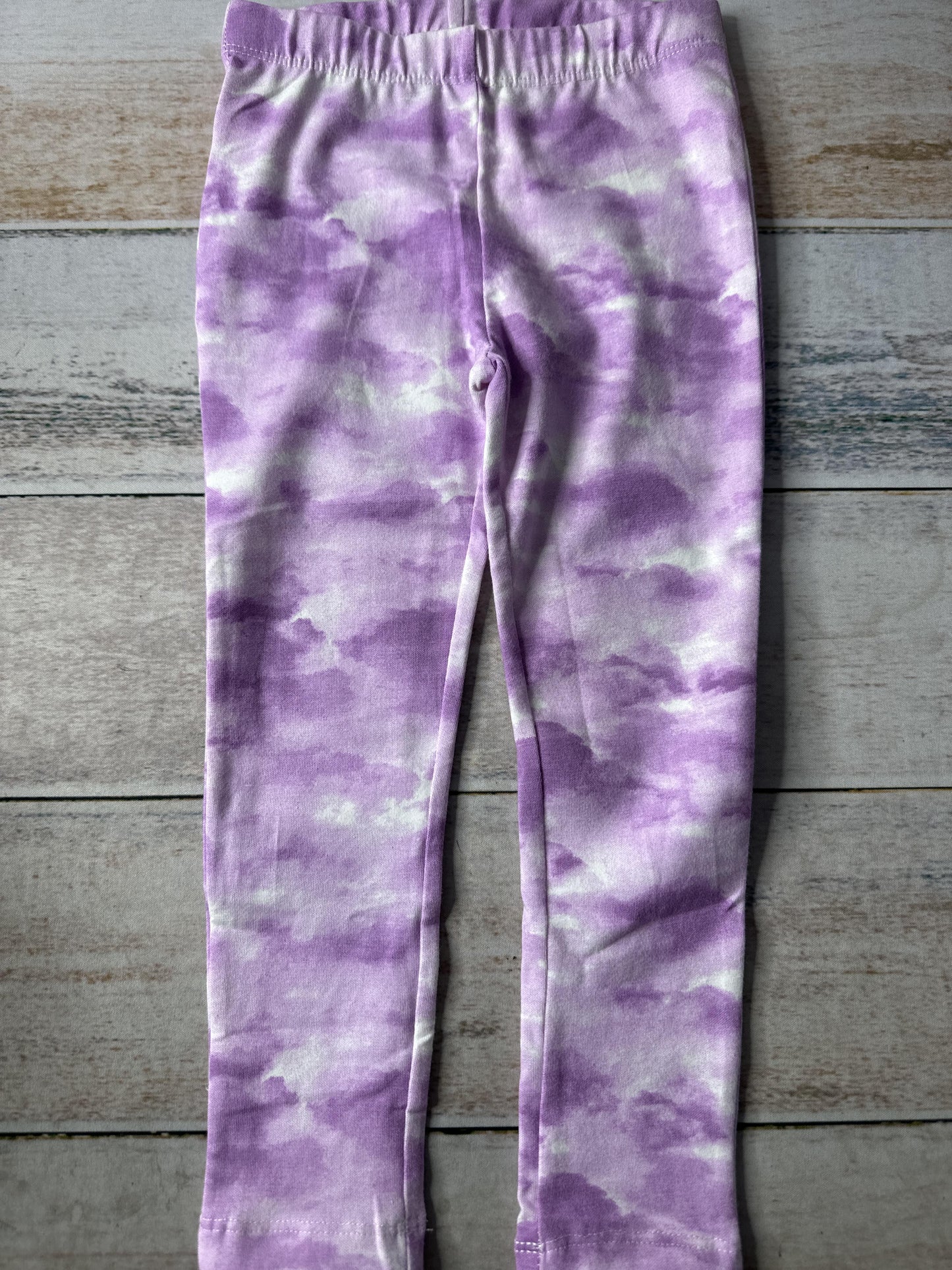 Mightly Unisex White | purple Pants Size: 2T White | purple