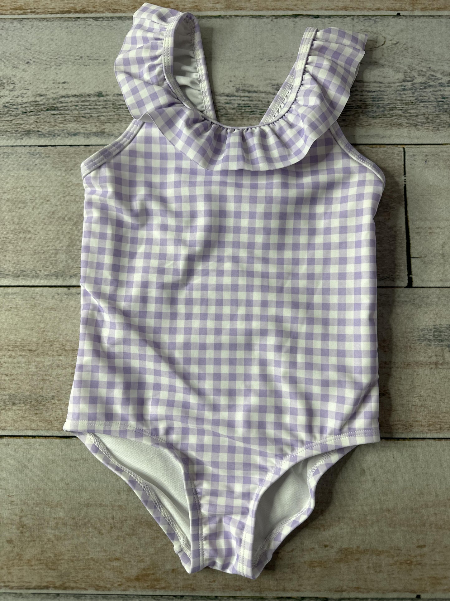 Unisex White | purple Swimwear Size: 4T White | purple