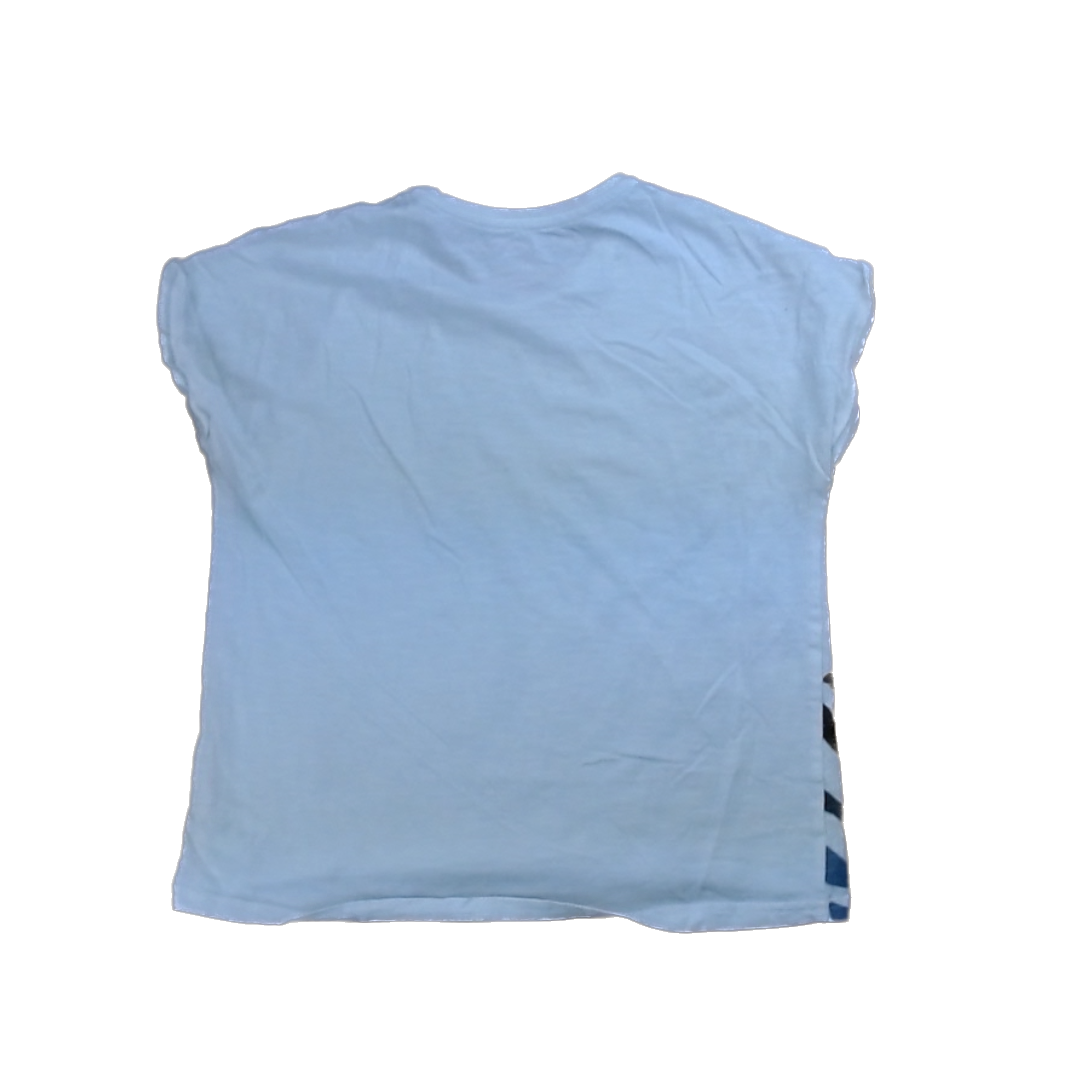 Rockets Of Awesome Girls White | Roaring Cheetah Short Sleeve Shirt Size: 12 Years White | Roaring Cheetah