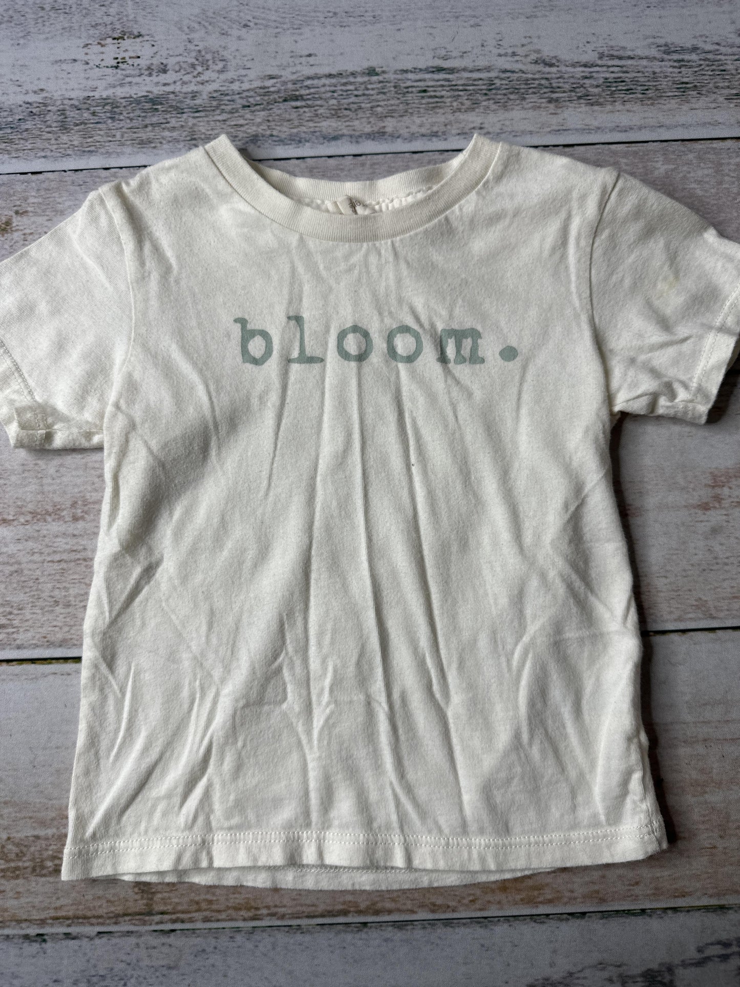 Tenth + Pine Unisex White | Text T-Shirt Size: 18-24 months White | Text
