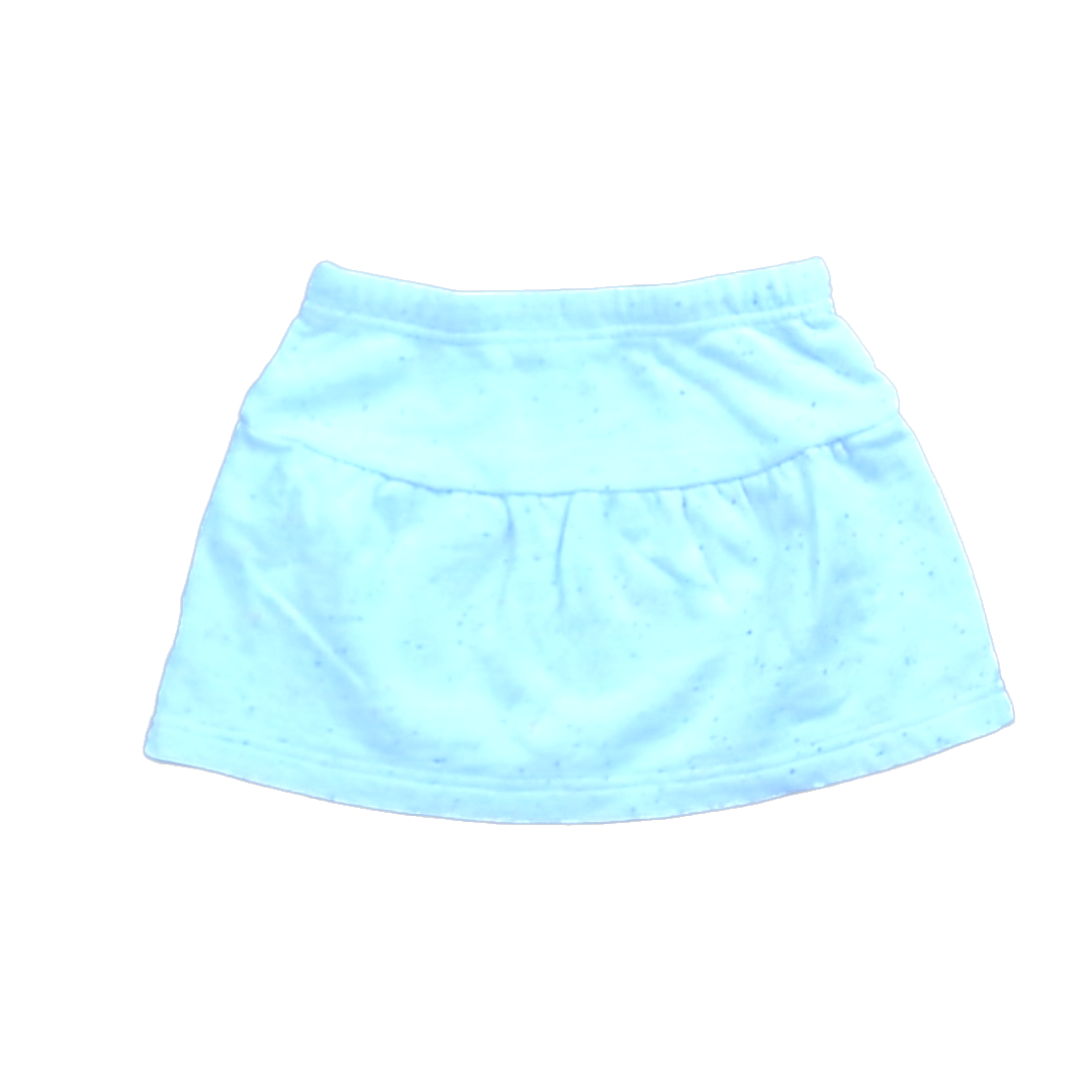 Rockets Of Awesome Girls White w/Specks Skirt Size: 5T White w/Specks