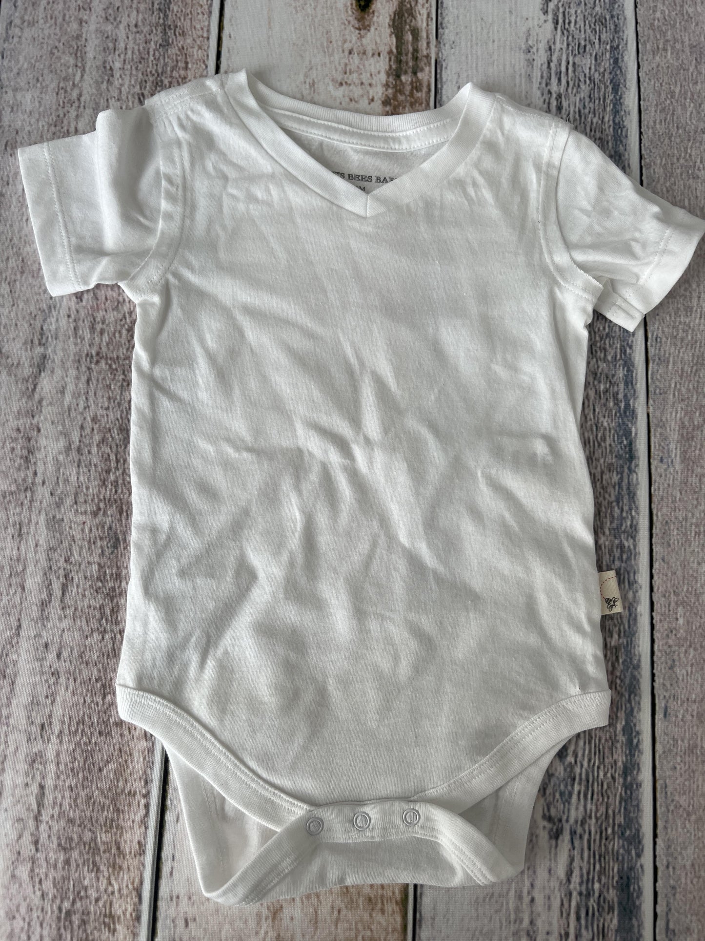 Burt's Bees Unisex White | Yellow | light green | orange Pajamas Size: 2T White | Yellow | light green | orange