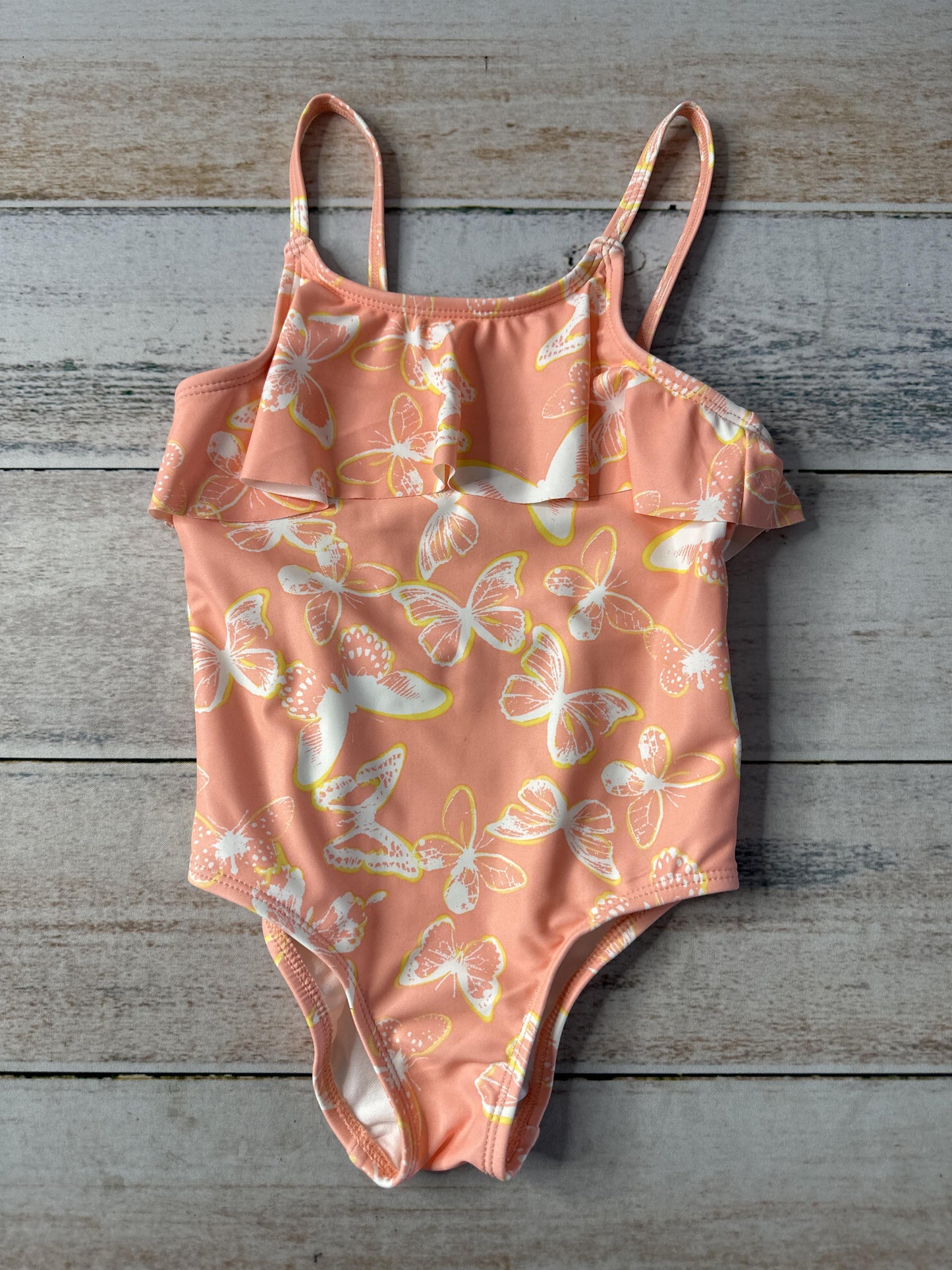 Carters Girls White | Yellow | pink Swimwear Size: 4T White | Yellow | pink