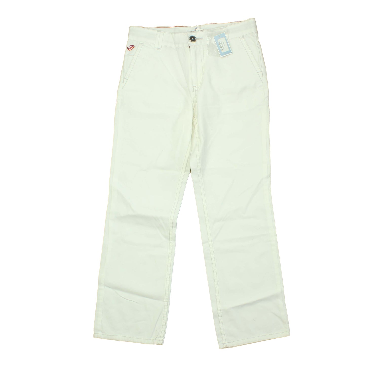 Jacadi Girls White Pants Size: Big Girl White