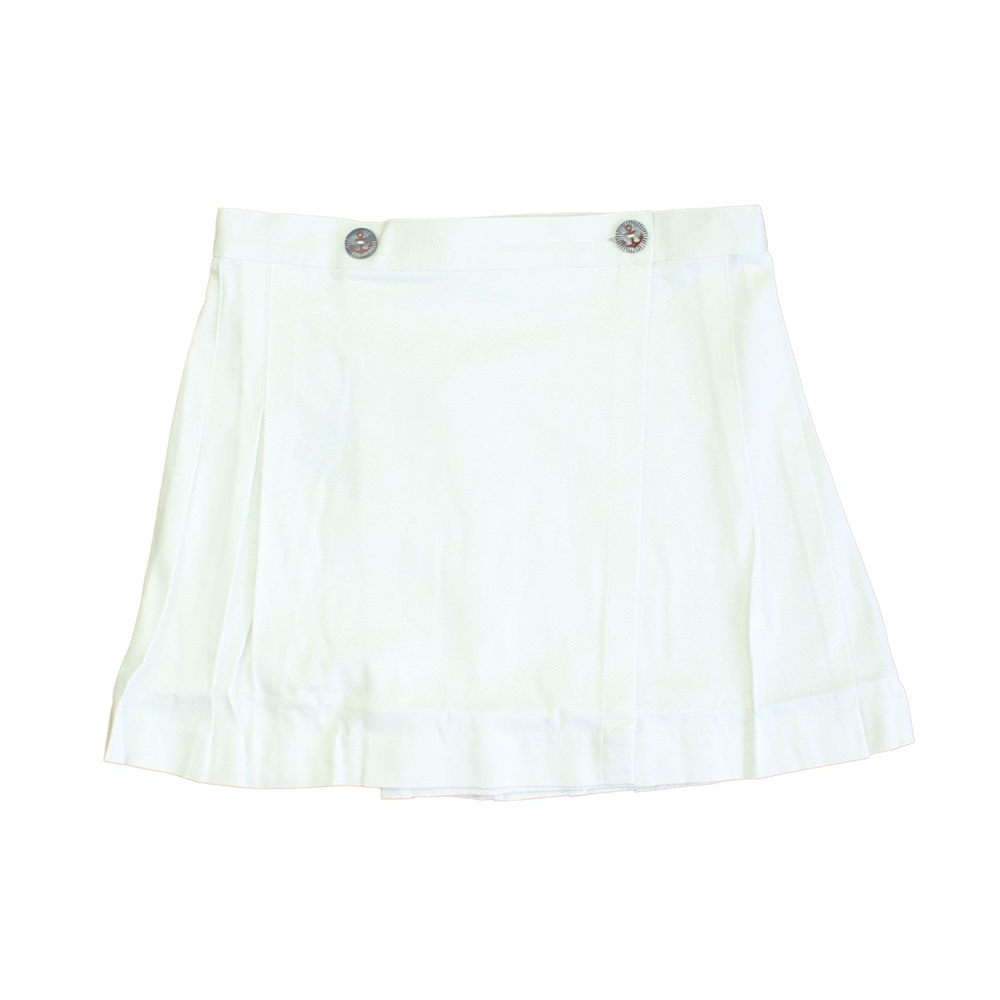 Classic Prep Girls White Skirt Size: 6-14 Years White
