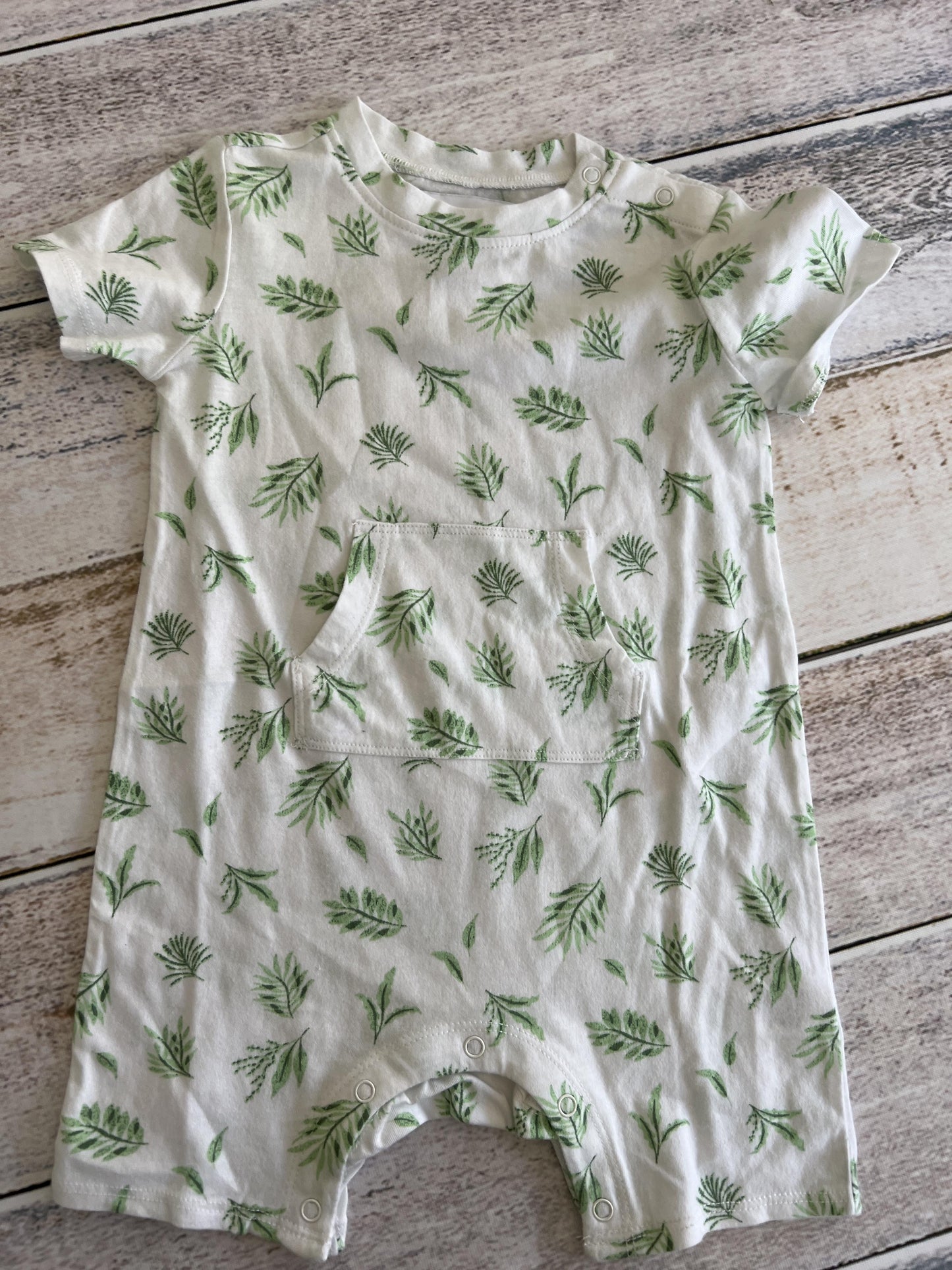 Nordstrom Boys White Romper Size: 12 months White