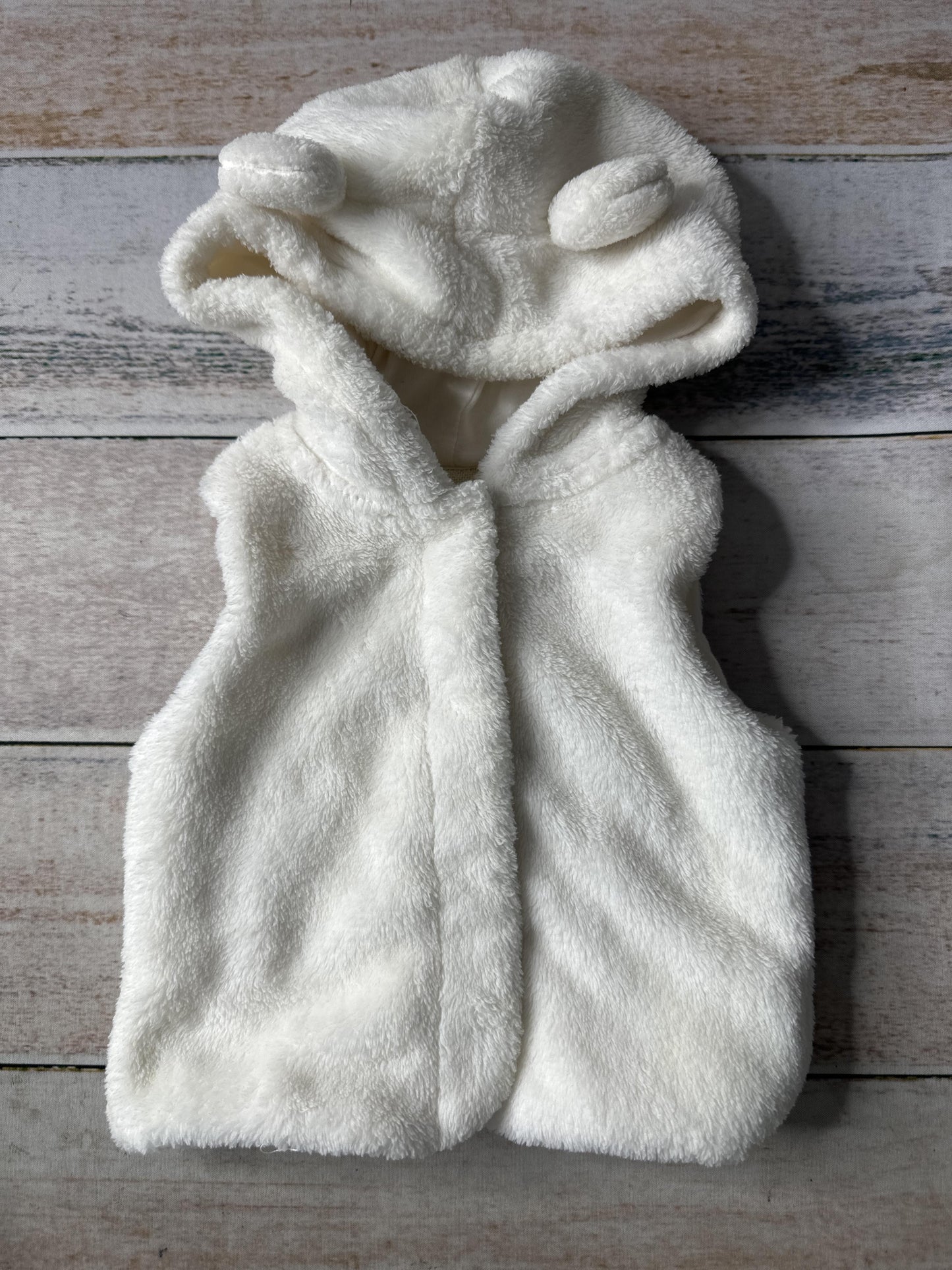 Carters Girls White Vest Size: 6 months White