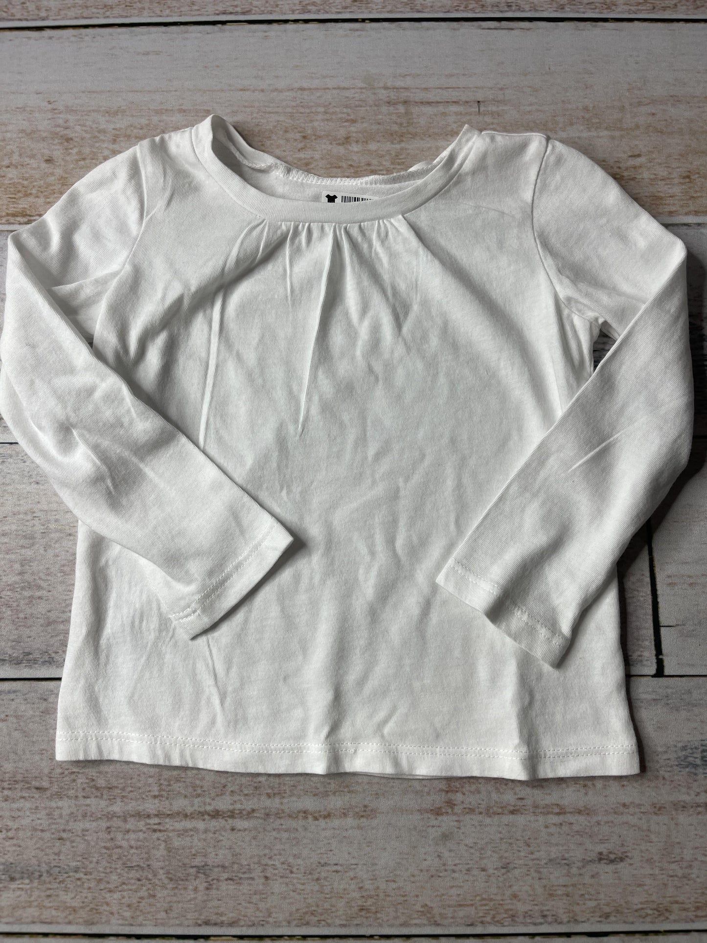 Harper Canyon Girls White Long Sleeve T-Shirt Size: 18 months White