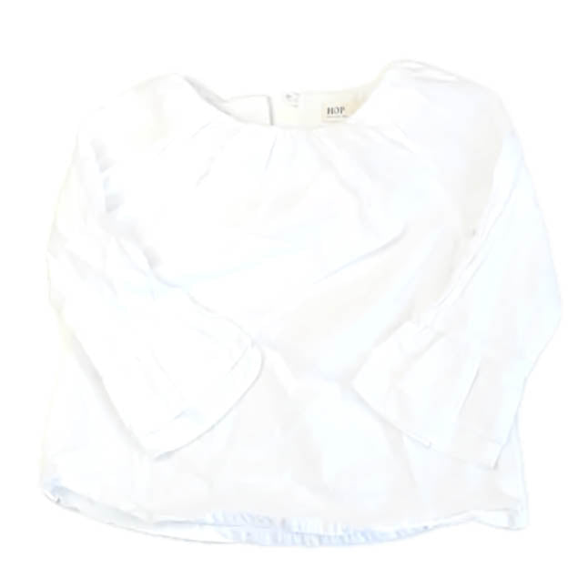 Hope & Henry Girls White Blouse Size: 2T White