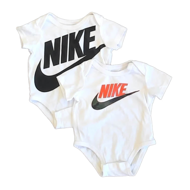 Nike Boys White Onesie Size: 3 Months White