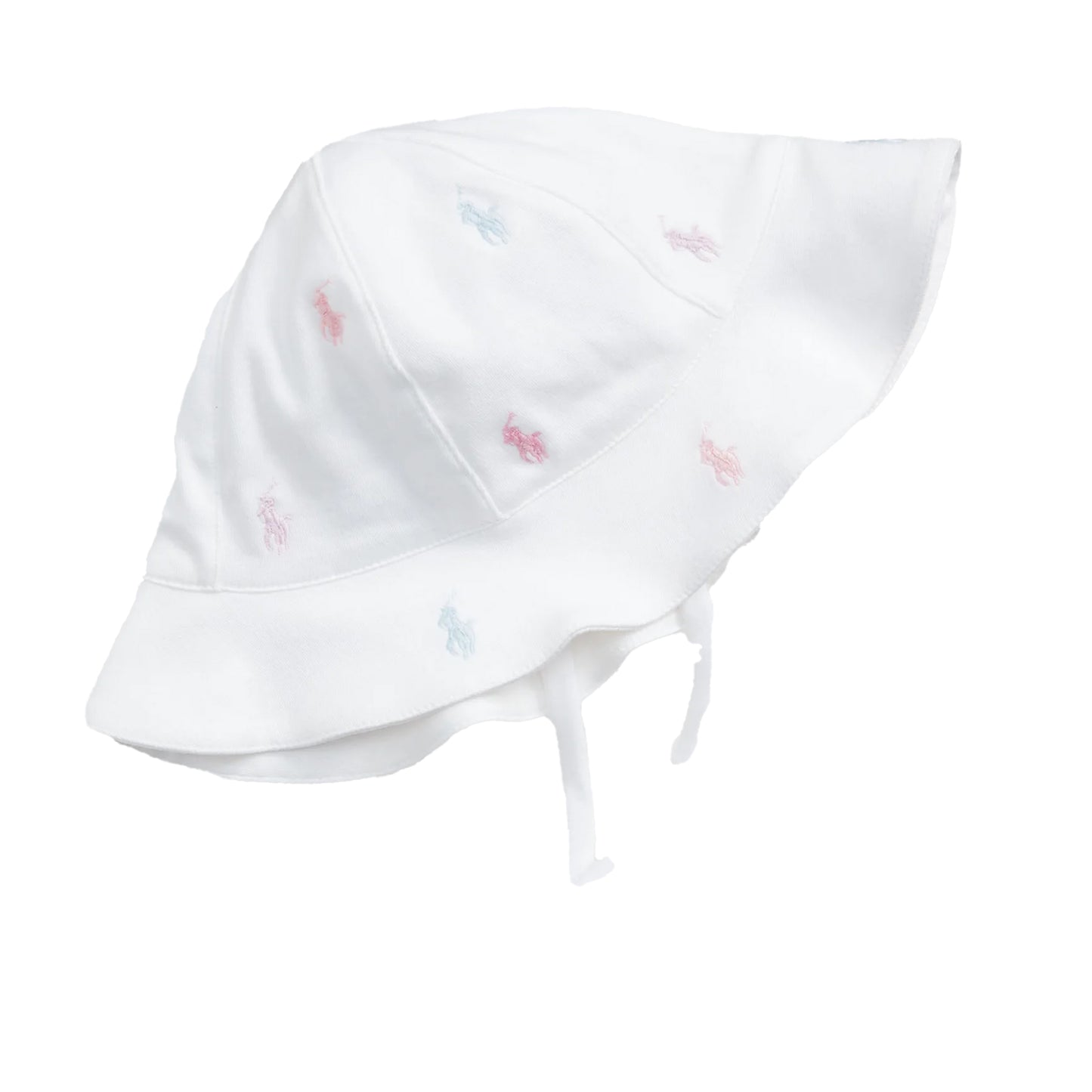 Ralph Lauren Girls White Hat Size: 3-9 Months White