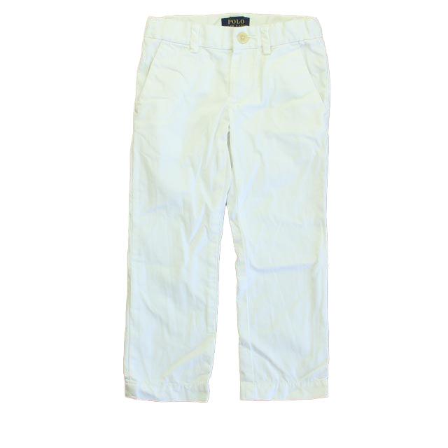 Ralph Lauren Boys White Pants Size: 3T White