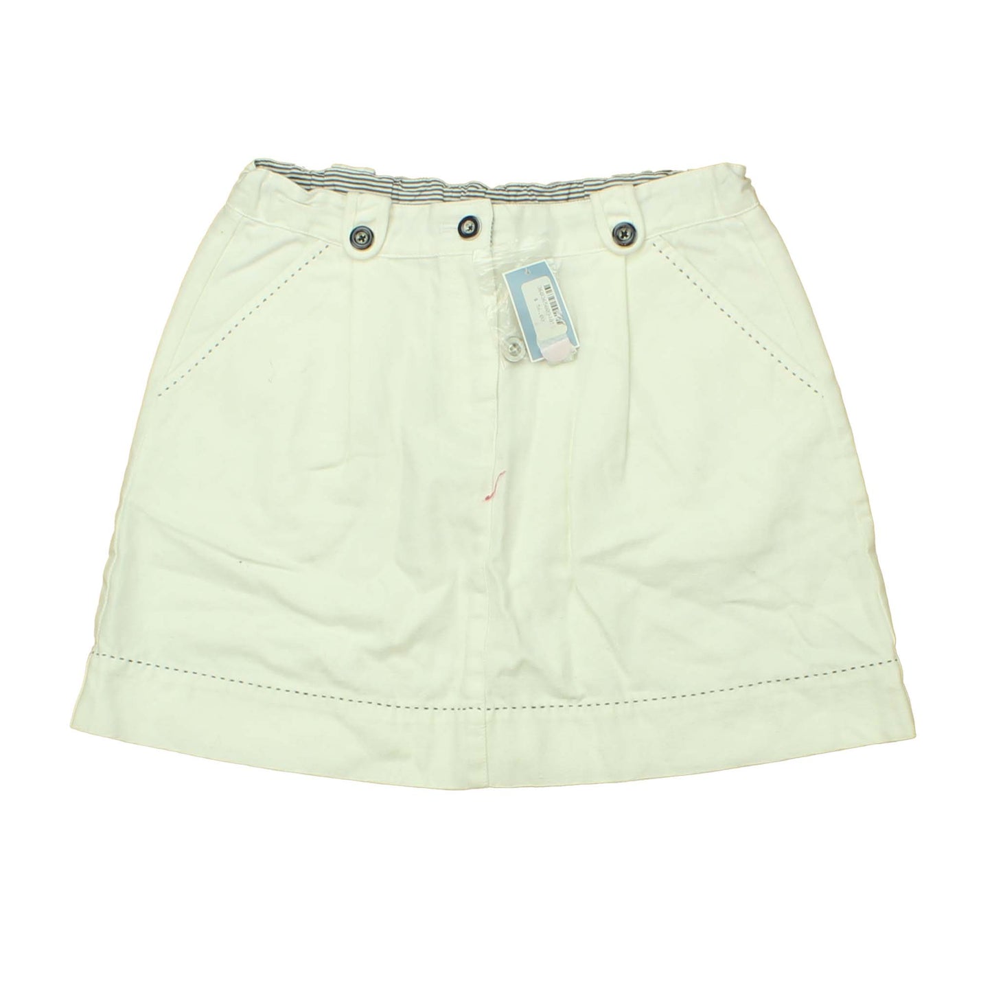 Jacadi Girls White Skirt Size: 8Y | 10Y White