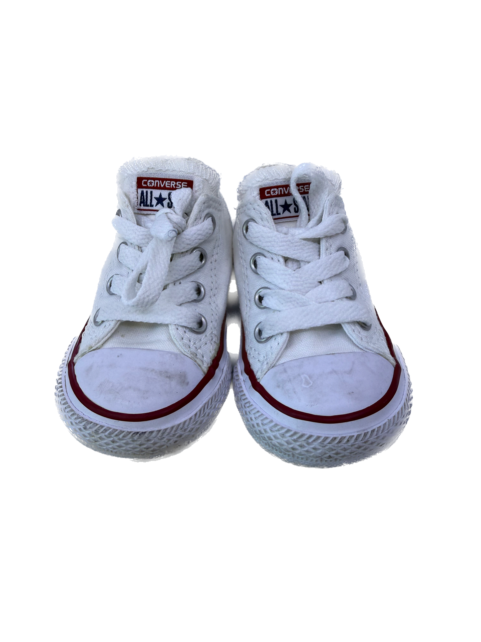 Converse Unisex White Sneakers Size: Toddler 5 White