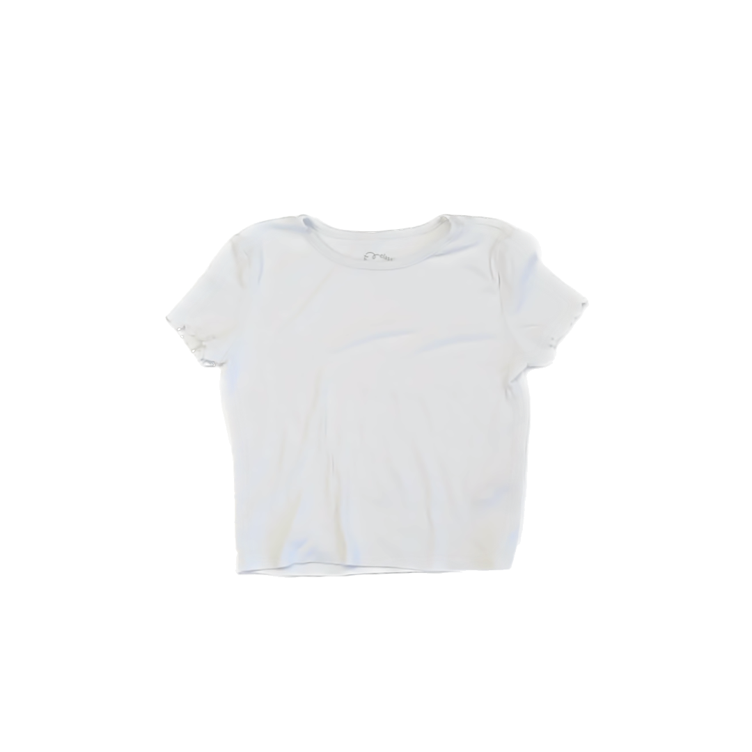Art Class Girls White T-Shirt Size: L (10-12) White