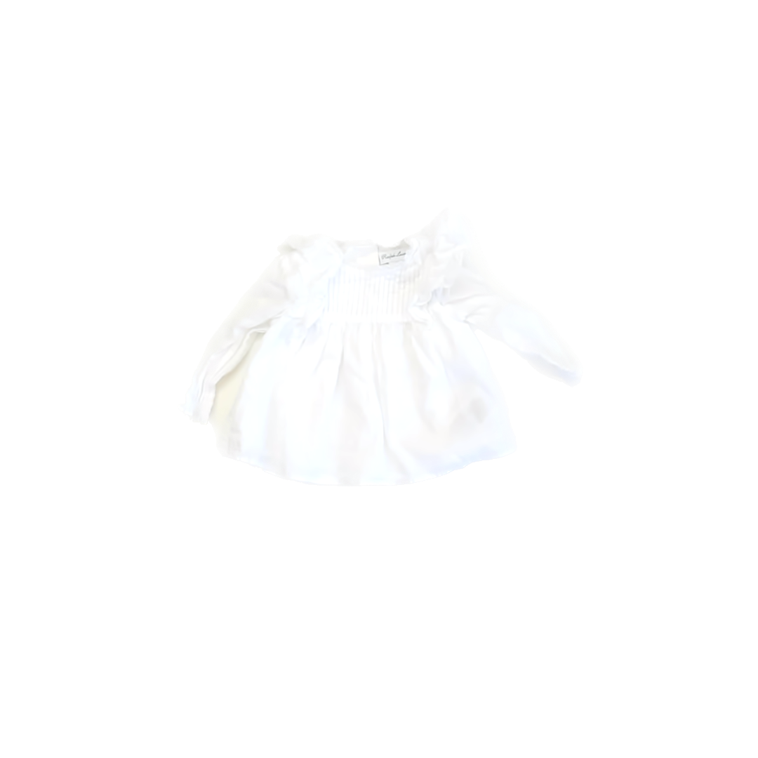 Ralph Lauren Girls White Dress Size: 3 Months White