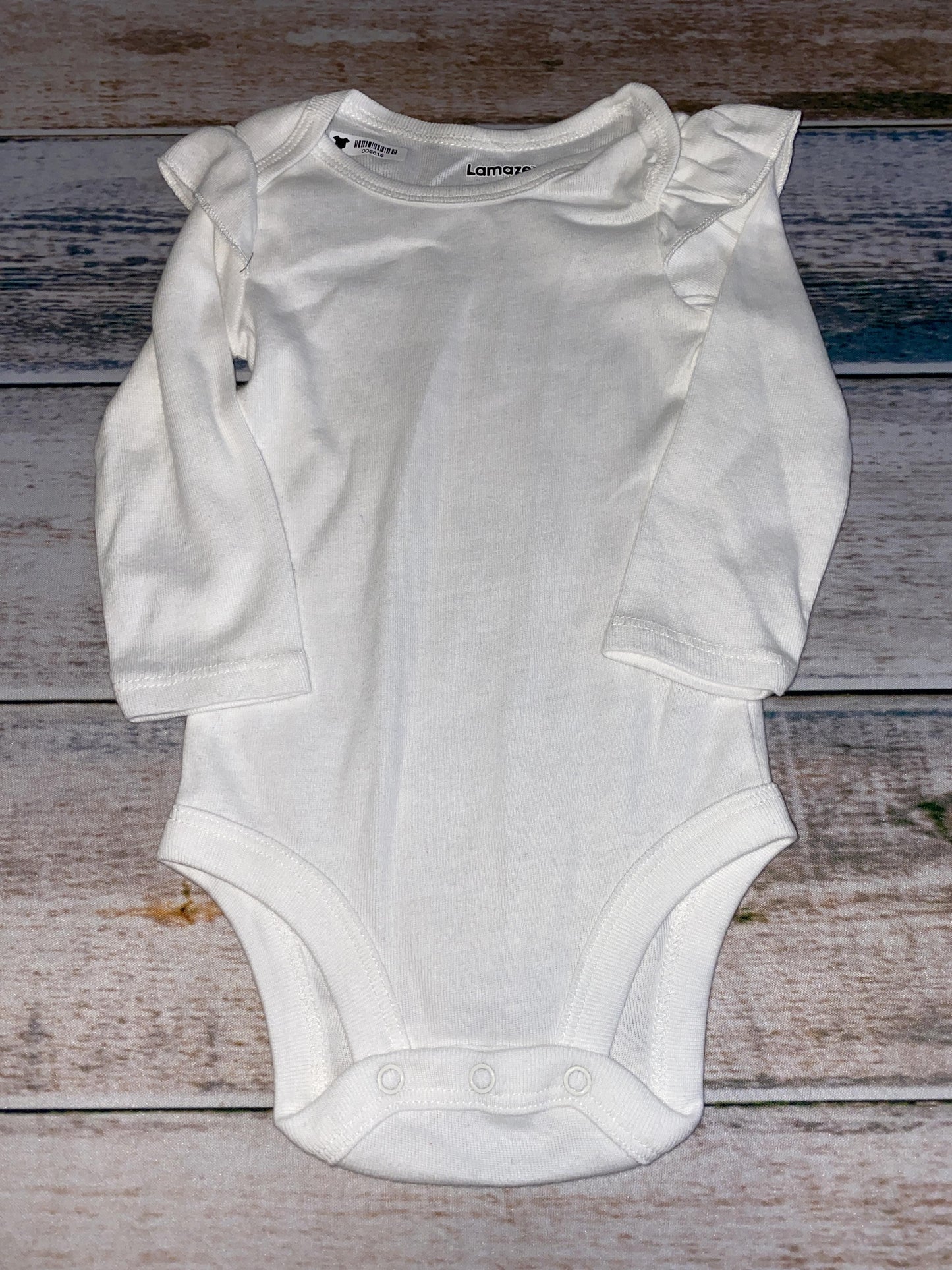 Lamaze Girls White Onesie Size: 6 months White