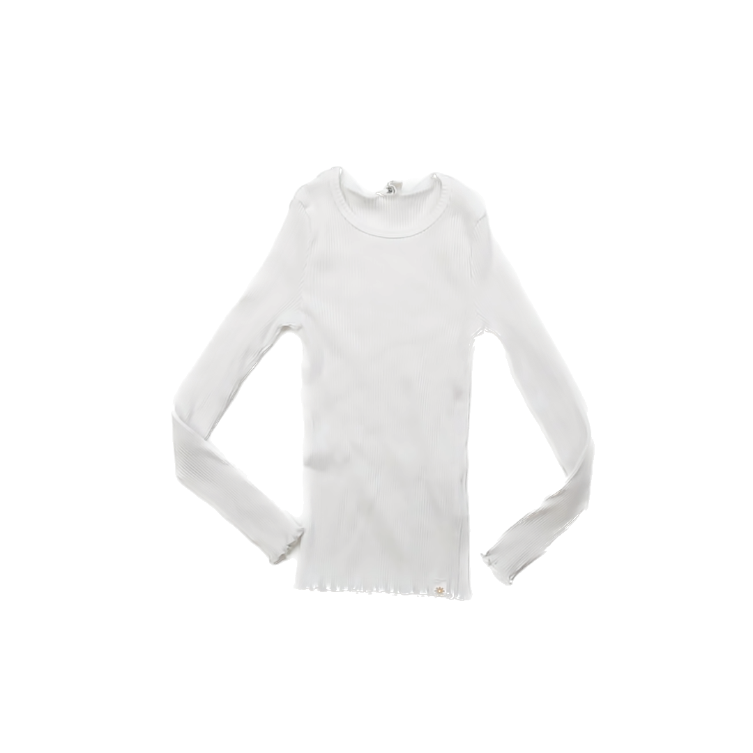 Cotton On Girls White Long Sleeve Shirt Size: 8 Years White