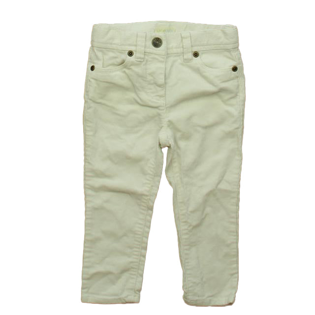 Crewcuts Girls White Corduroy Pants Size: 2T White