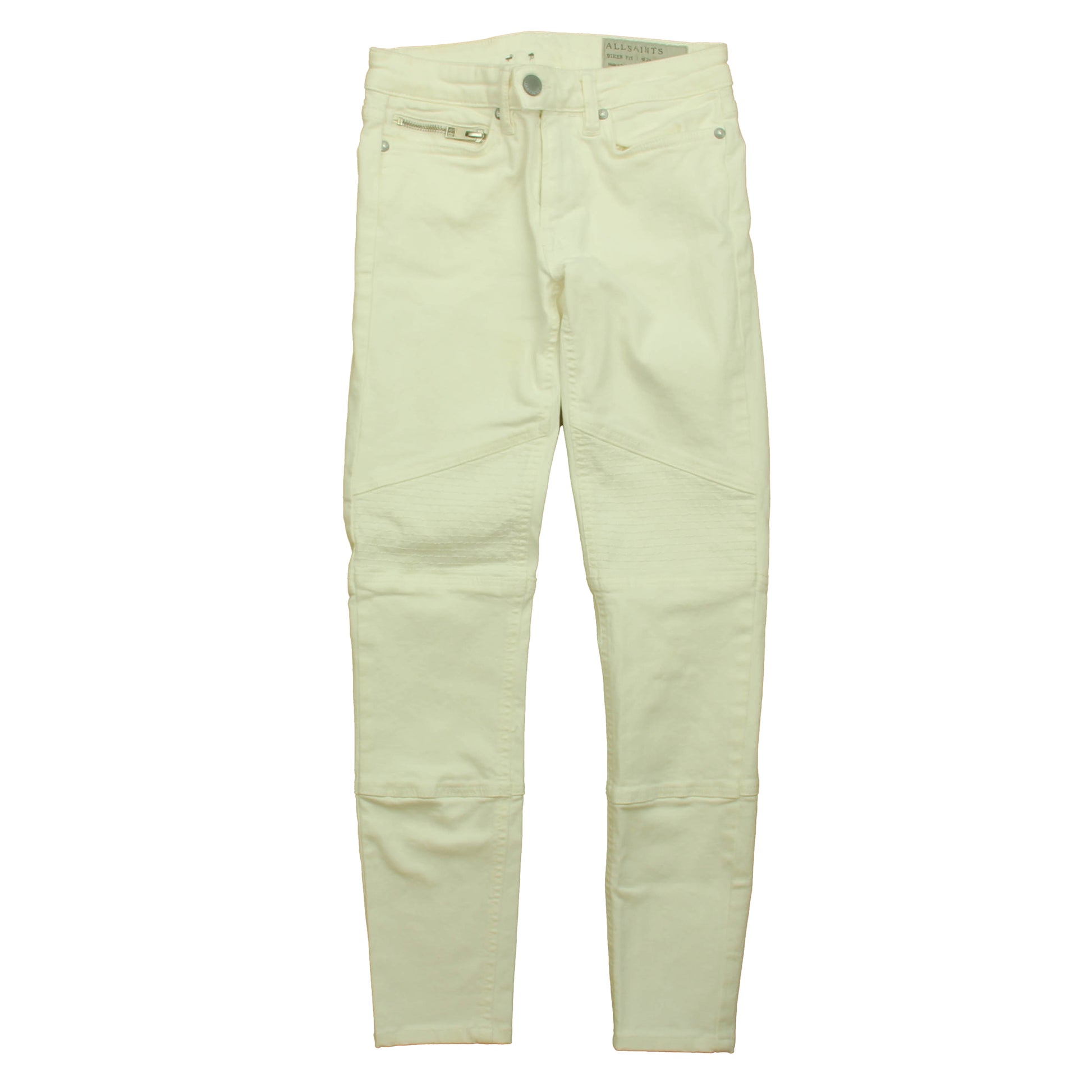 All Saints Girls White Jeans Size: Junior 24 White