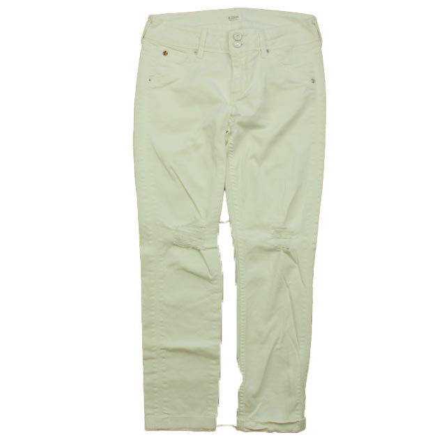Hudson Girls White Jeggings Size: Junior 26