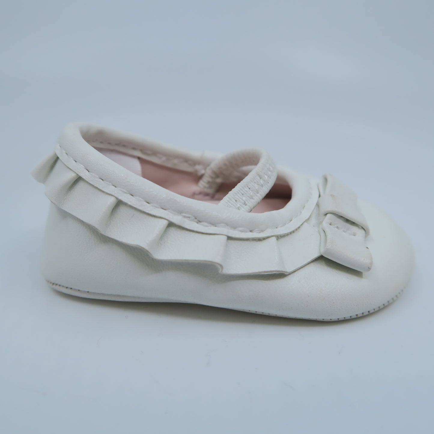 Janie and Jack Girls White Shoes Size: 0 Infant White