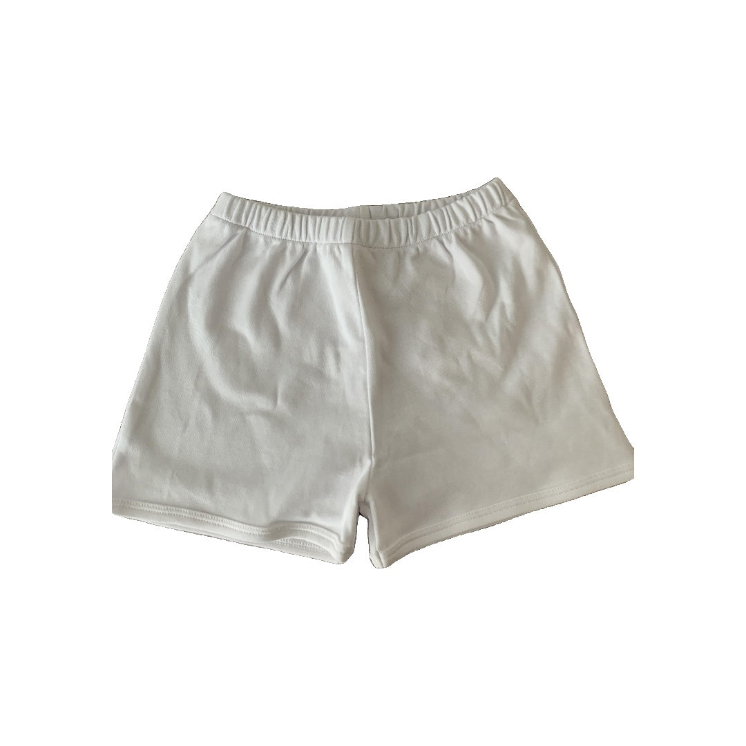 Le Petit Chiffon Unisex White Pajamas Size: 24 months White