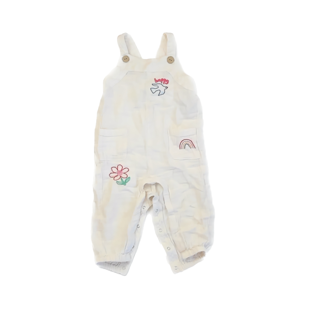 Old Navy Girls White Jumper Size: 12-18 Months White