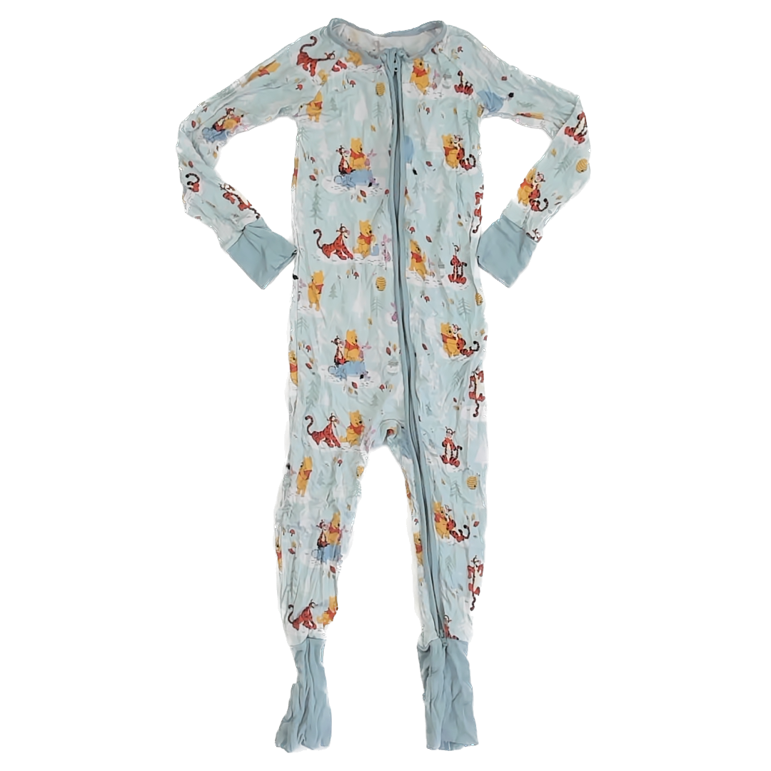 Little Sleepies Unisex Winnie the Pooh 1-piece Non-footed Pajamas Size: 3T Winnie the Pooh