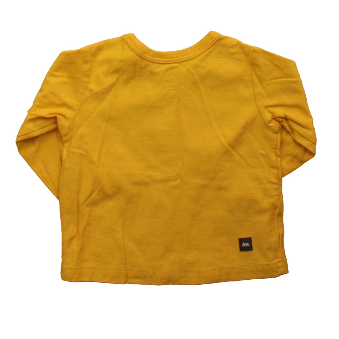 Tea Boys Yellow | Beaver Long Sleeve T-Shirt Size: 3-6 Months Yellow | Beaver
