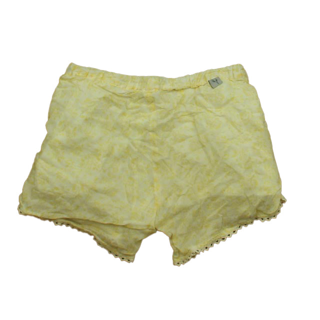 Wheat Girls Yellow Floral Shorts Size: 4T Yellow Floral
