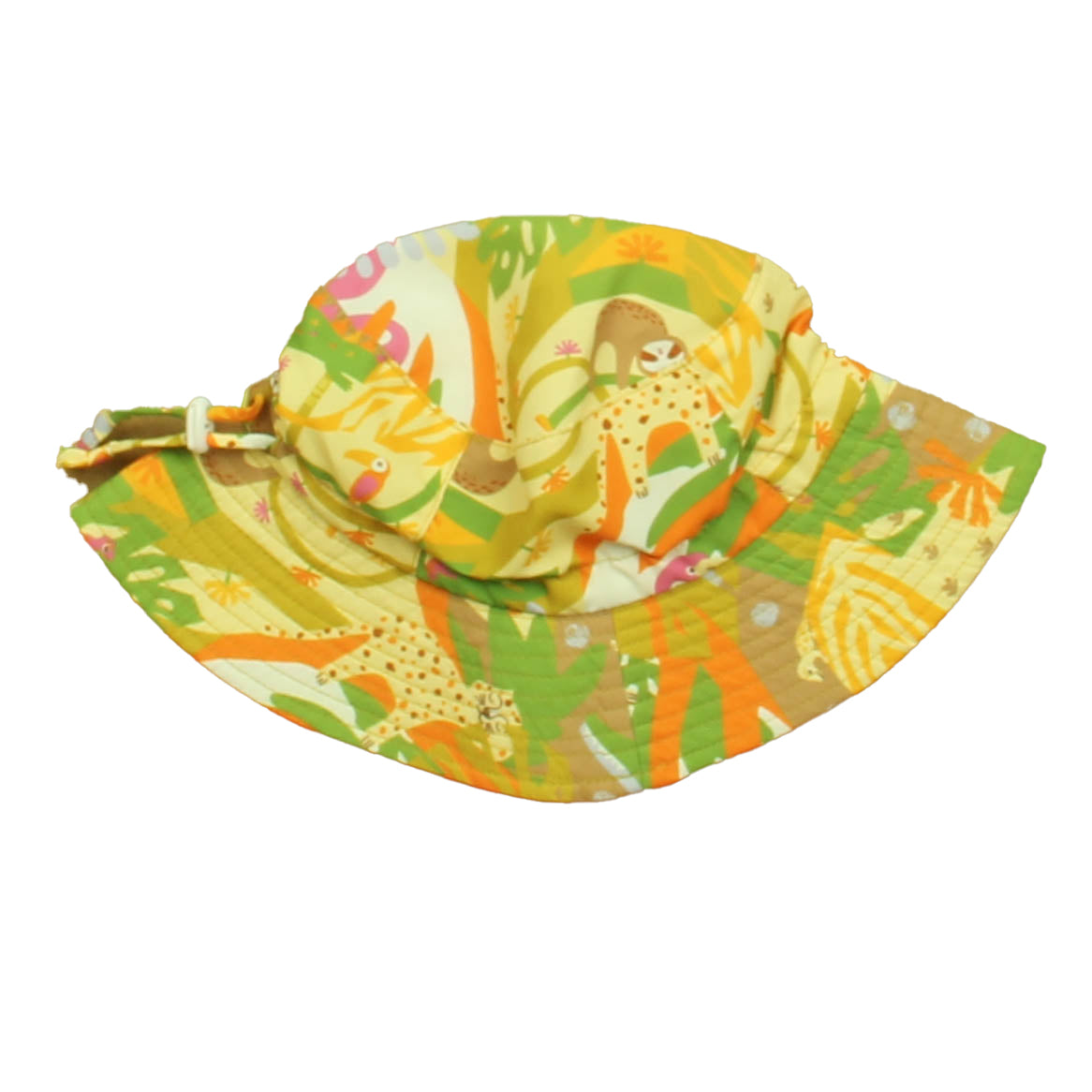 Jan & Jul Unisex Yellow | Green Safari Sun Hat Size: 6-24 Months Yellow | Green Safari
