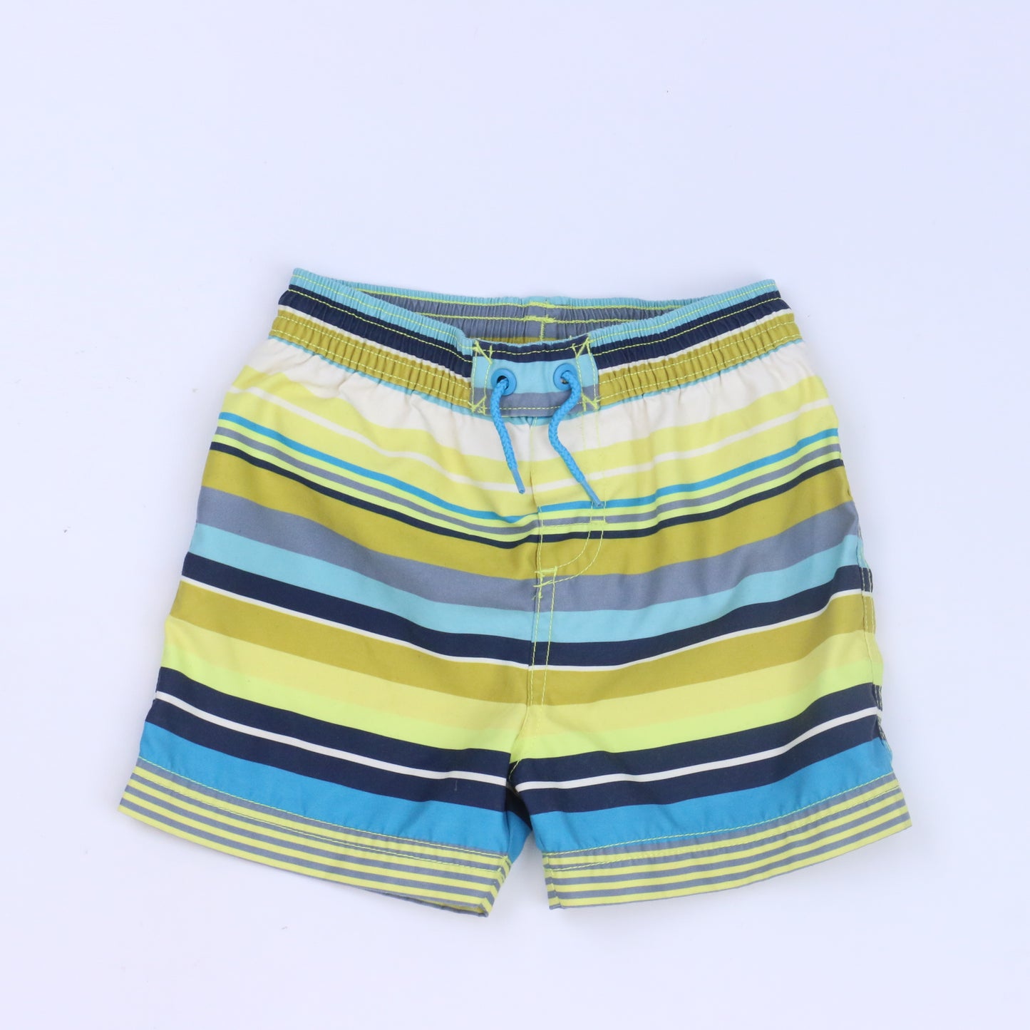 Tea Boys Yellow Stripe Trunks Size: 18-24 Months Yellow Stripe