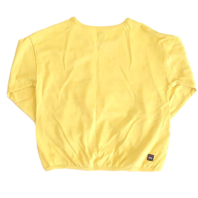 Tea Collection Girls Yellow Unicorn Long Sleeve T-Shirt Size: 4T Yellow Unicorn
