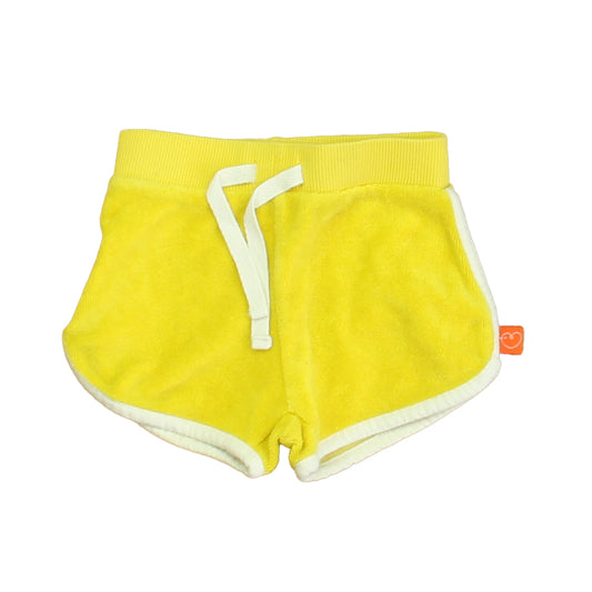 Little Bird Unisex Yellow | White Shorts Size: 3 Months Yellow | White
