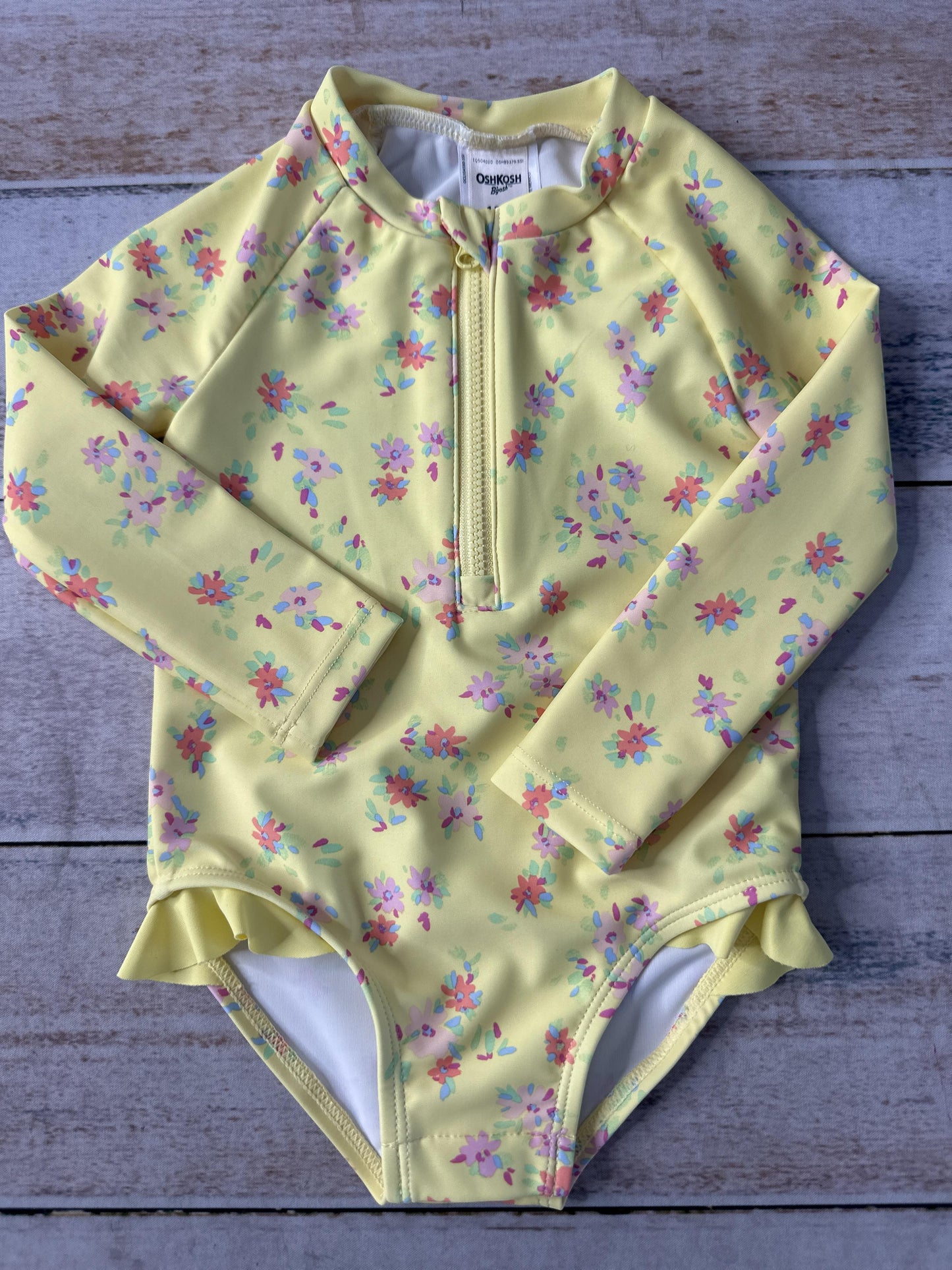 OshKosh Unisex Yellow Swimwear Size: 12 months Yellow
