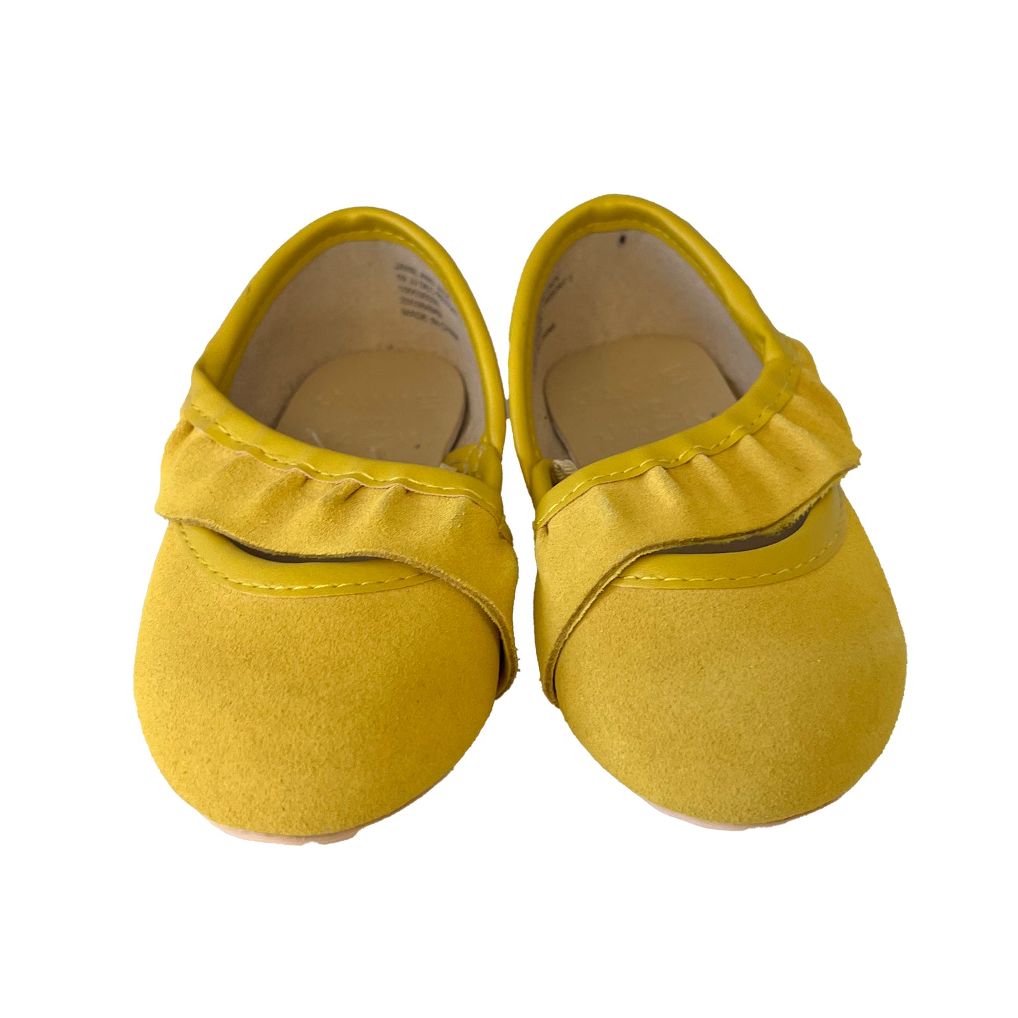 Janie and Jack Girls Yellow Shoes Size: 4 Infant Yellow